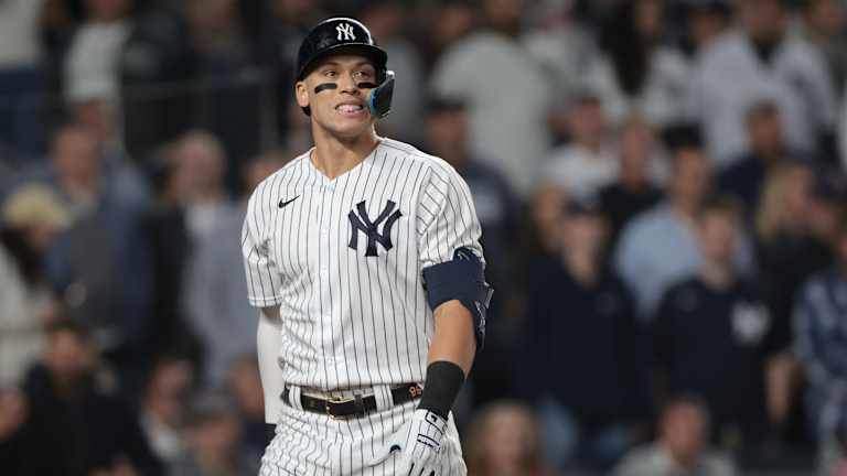 Aaron Judge Wears Travis Scott Air Jordans